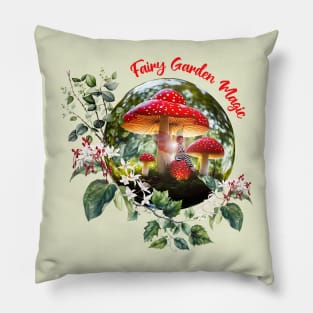 Fairy Garden Magic Pillow