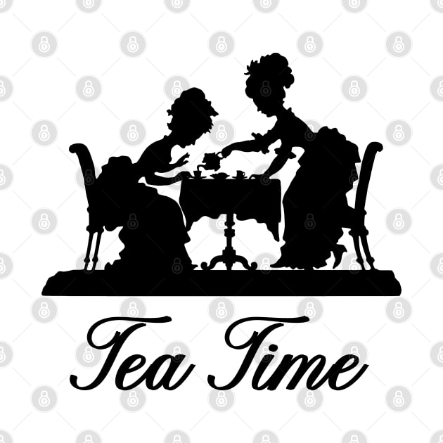 Tea Time Victorian Ladies by KarwilbeDesigns