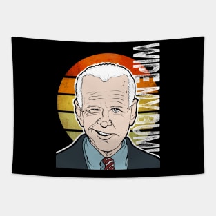 joe biden wipe my bum Tapestry