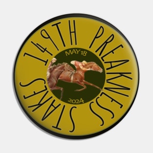 149th Preakness Stakes horse racing design Pin