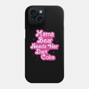 Mama bear needs her diet Phone Case