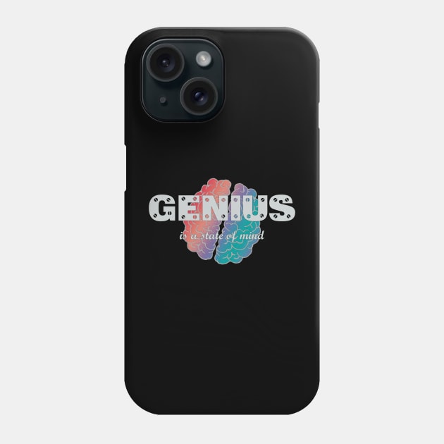 Genius Phone Case by bluehair