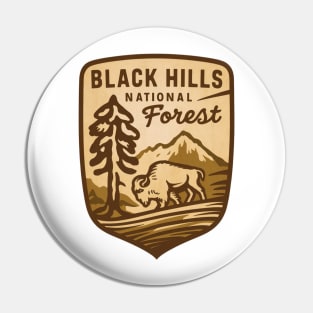 Black Hills National Forest Bison Pin