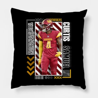 Curtis Samuel Paper Poster Version 10 Pillow