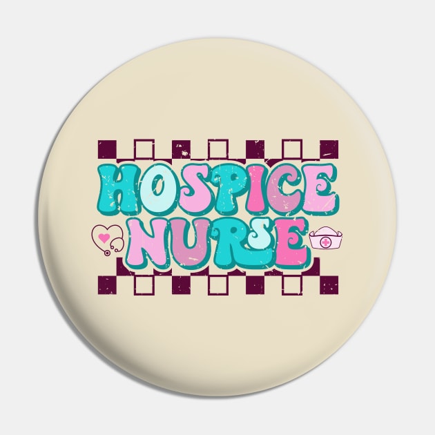 Hospice nurse Pin by Zedeldesign