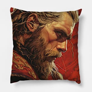 Saga of the Norse: Viking Exploration, Epic Tales, and Anime-Manga Heritage in Vinland Saga Art Pillow