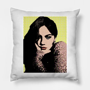 Gracie Abrams style pop art Pillow