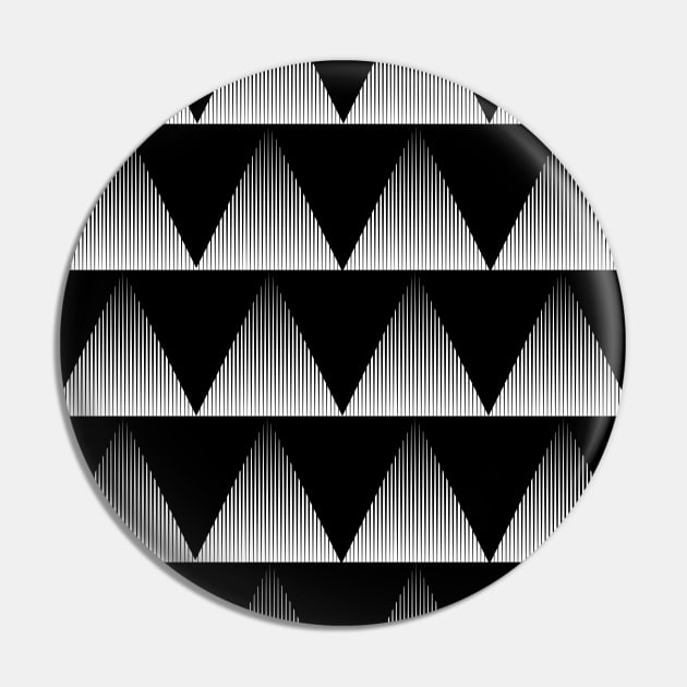 Pattern of Black and White Triangles Pin by yayor