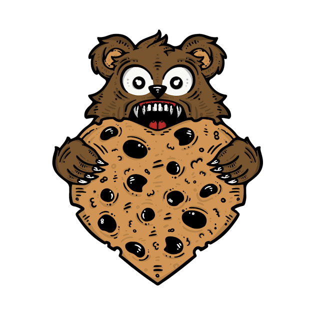 Cookie Heart Bear by MasticisHumanis