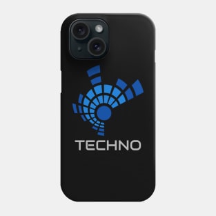 Techno Soundwave Phone Case