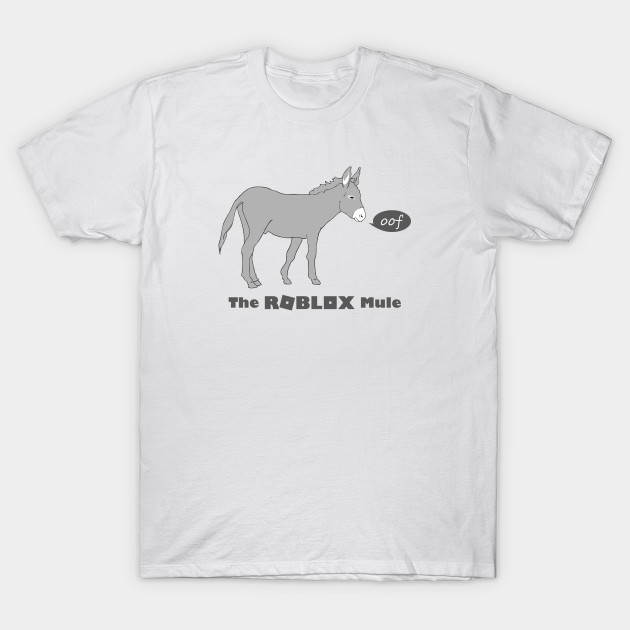 roblox mule oof almohada teepublic mx