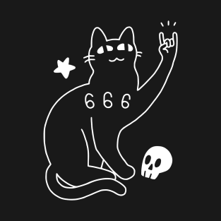 Metal Cat T-Shirt