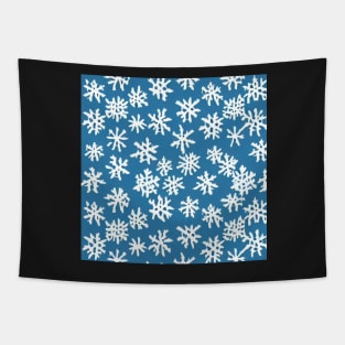 Snowflakes Pattern Tapestry