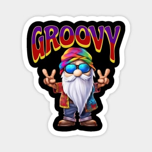 Groovy Gnome Magnet