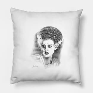 Bride of Frankenstein Pillow