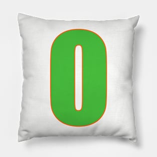 Gallant in Green: O's Defining edge Pillow