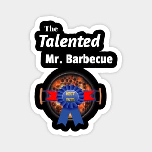 The talented Mr. Barbecue Magnet