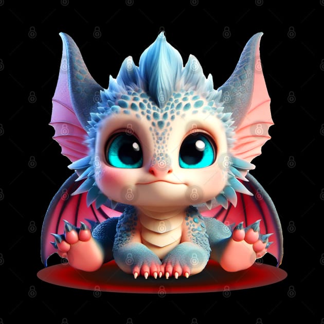 Adorable Baby Dragons | colorful vibes edition by VISUALUV