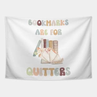 Bookmarks are for Quitters Book Reading Tapestry