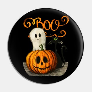 Boo Halloween Special Pin