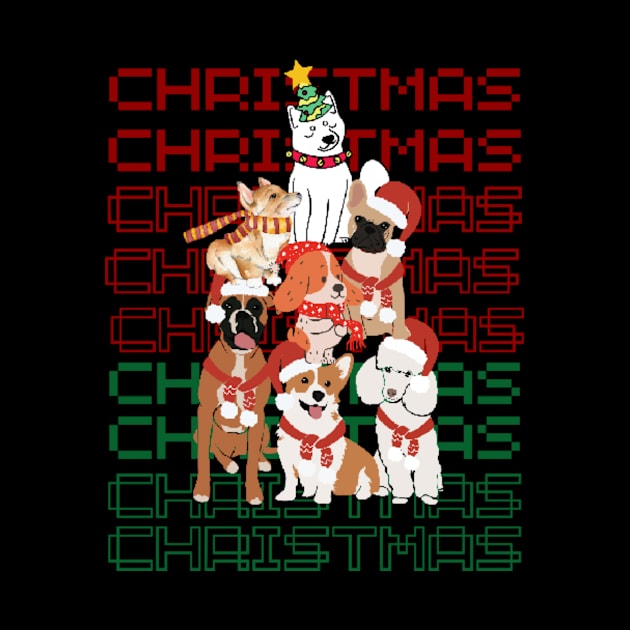 Merry christmas y all - dogs pets by AWhouse 