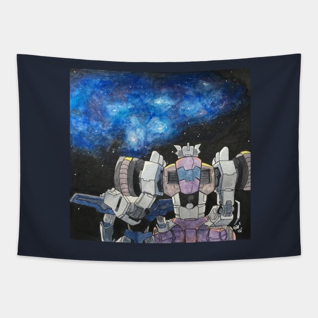 Chromedome & Rewind Tapestry by Art-95