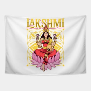 Hindu God - Lakshmi Tapestry