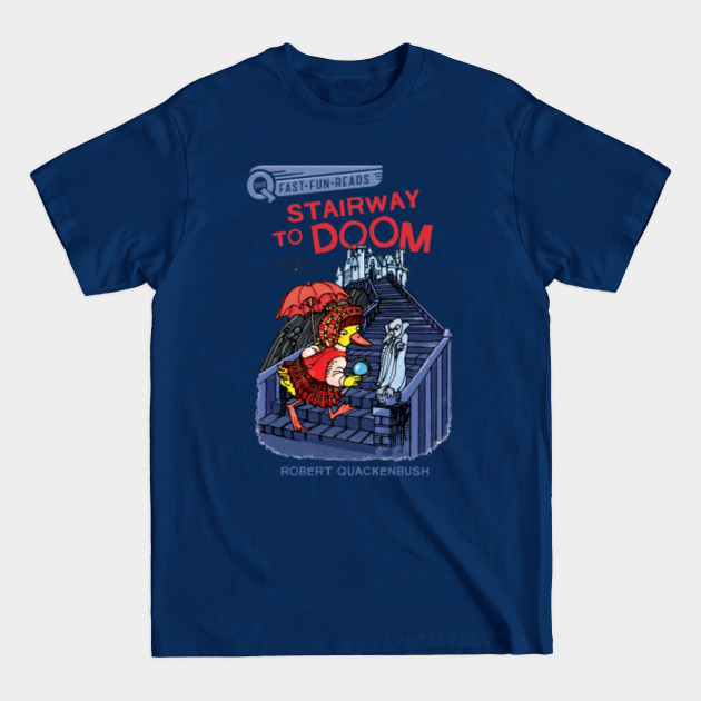 Disover Stairway to doom - Darkwing Duck - T-Shirt