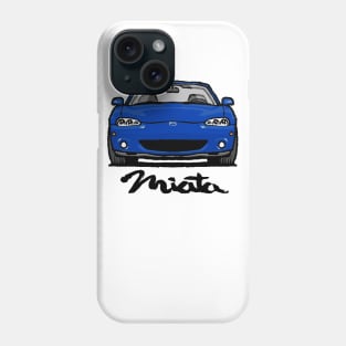 MX5 Miata NB2 Blue Phone Case