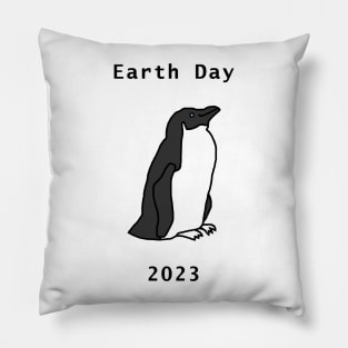 Penguins for Earth Day 2023 Pillow