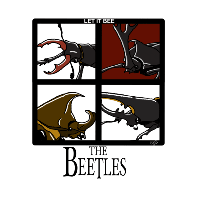 The Beetles by Inktopodes