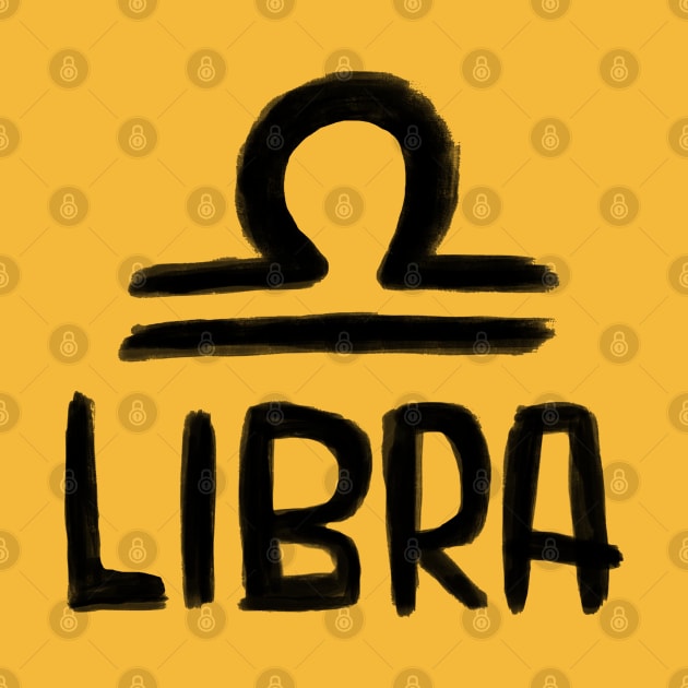 Libra Horoscope Sign by badlydrawnbabe