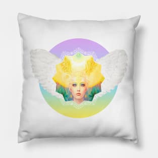 Winged Mary Magdalene Pillow