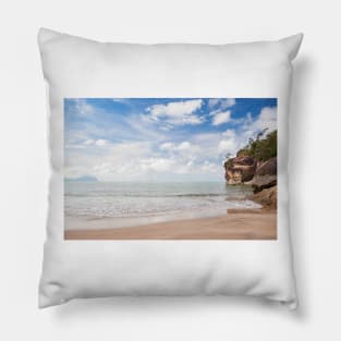 Beach at Bako national park Pillow