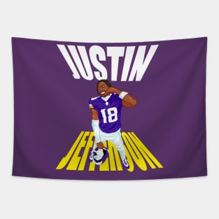 Justin Jefferson Tapestry