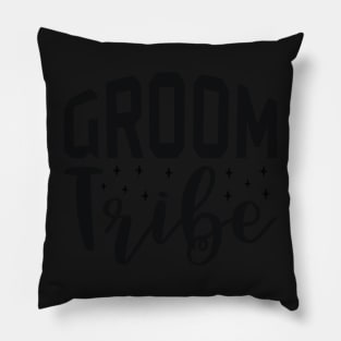 Groom Tribe Bachelor Party Pillow