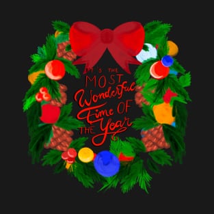 Christmas wreath T-Shirt