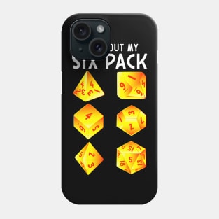 Funny Check Out My Six Pack Dice Pun Phone Case