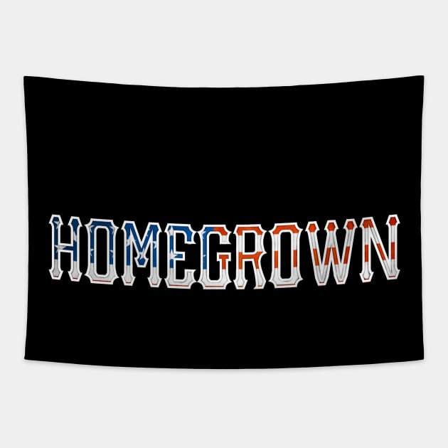 Homegrown American Font Tapestry by HomegrownClothing