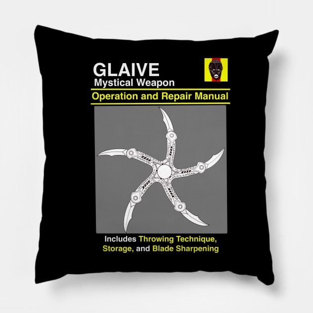 Krull Glaive Guide Pillow by joefixit2