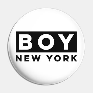 Boy New York Pin