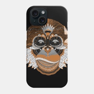 Psychedelic Monkey - Stoned Ape Phone Case