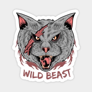 Wild Beast Logo Magnet