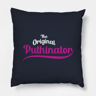 The Original Puthinator - Mr Puth Fans Magenta Pillow