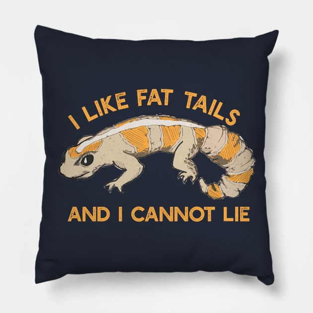 Fat Tail Gecko Pillow by saitken