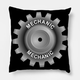 Mechanic Gear Pillow