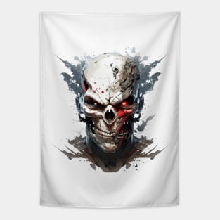 Skull Wild Life Painting Dark Character Spirit Tapestry