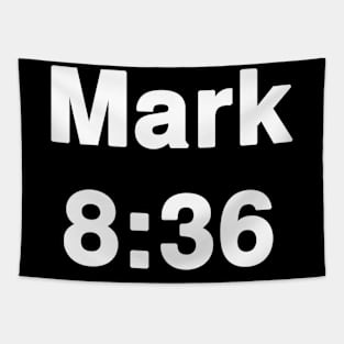 Mark 8:36  Typography Tapestry