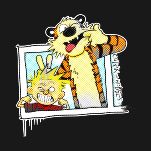 Calvin And Hobbes Smile Please Comics T Shirt Teepublic