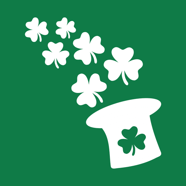 Top Hat Shamrocks by Designzz